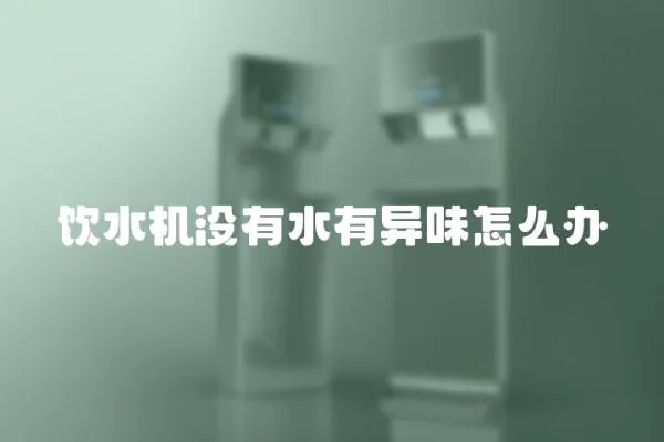 飲水機沒有水有異味怎么辦