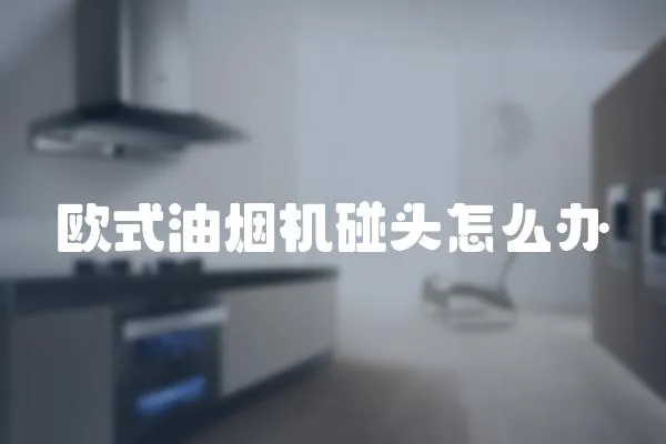 歐式油煙機碰頭怎么辦