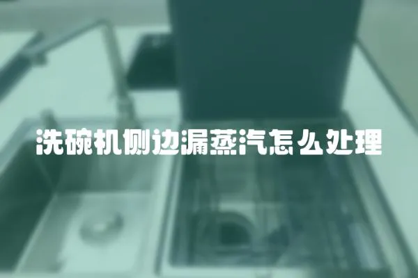 洗碗機側邊漏蒸汽怎么處理