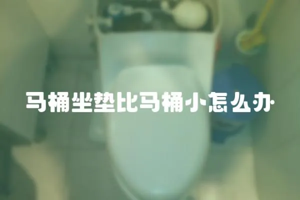 馬桶坐墊比馬桶小怎么辦