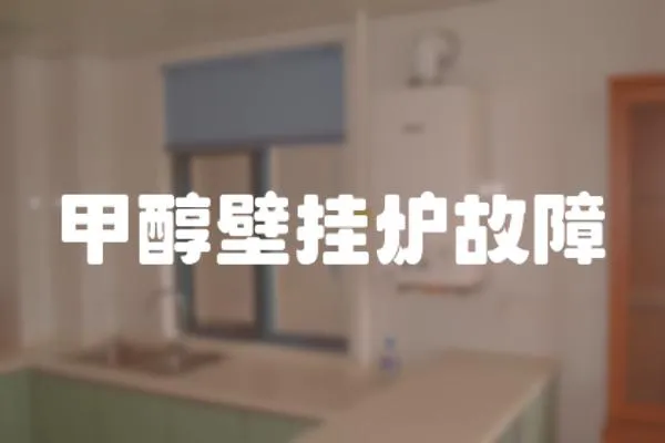 甲醇壁掛爐故障