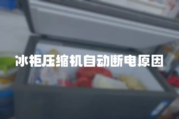 冰柜壓縮機自動斷電原因