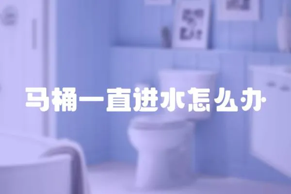 馬桶一直進水怎么辦