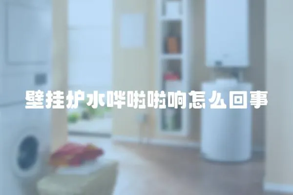 壁掛爐水嘩啦啦響怎么回事