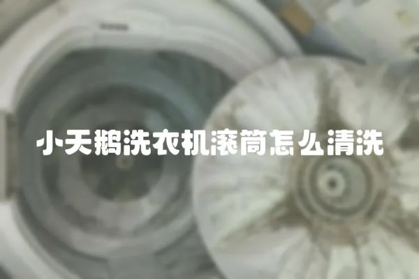 小天鵝洗衣機滾筒怎么清洗