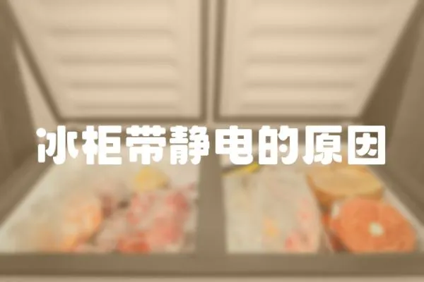 冰柜帶靜電的原因