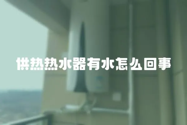 供熱熱水器有水怎么回事