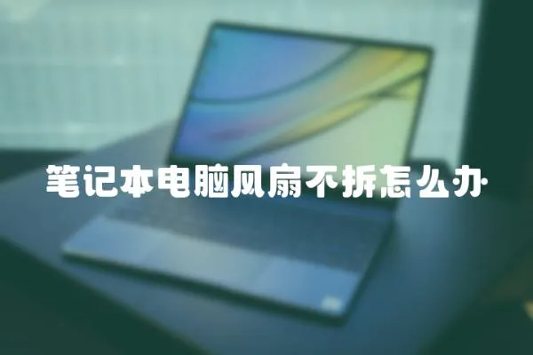 筆記本電腦風扇不拆怎么辦