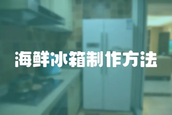 海鮮冰箱制作方法