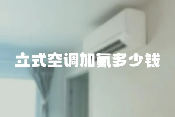 立式空調加氟多少錢