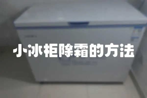 小冰柜除霜的方法