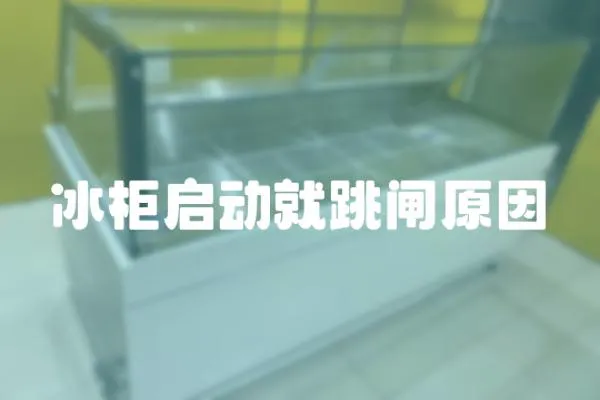 冰柜啟動就跳閘原因