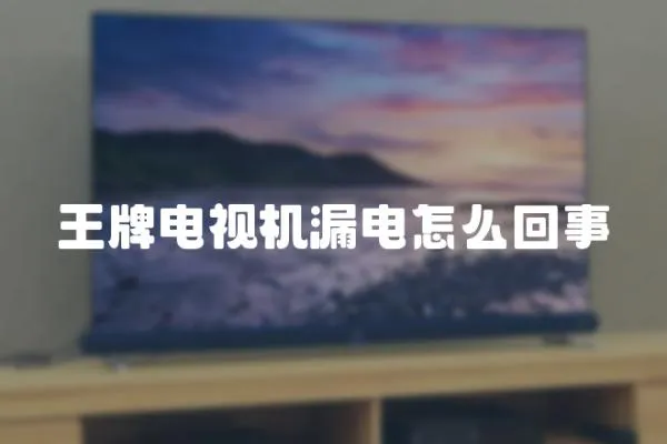 王牌電視機漏電怎么回事