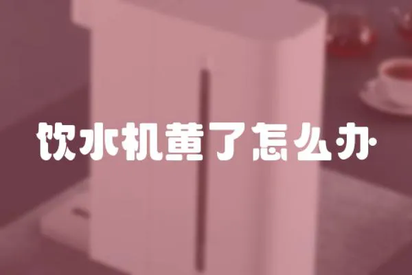 飲水機(jī)黃了怎么辦