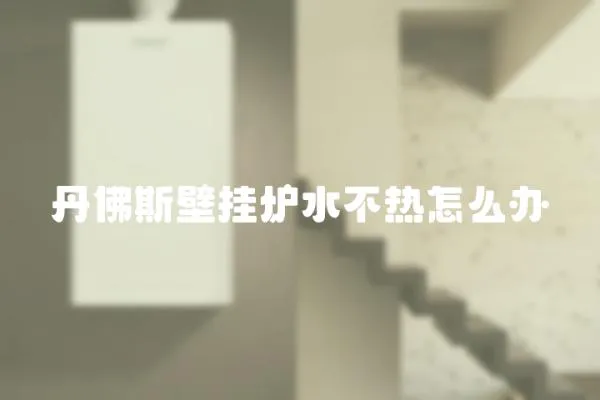 丹佛斯壁掛爐水不熱怎么辦
