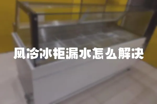 風(fēng)冷冰柜漏水怎么解決