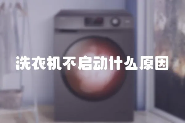 洗衣機(jī)不啟動(dòng)什么原因