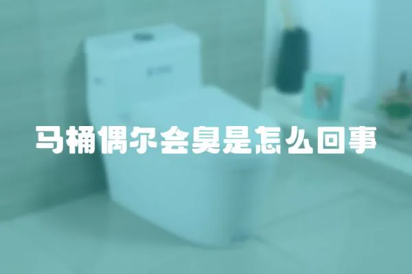 馬桶偶爾會臭是怎么回事