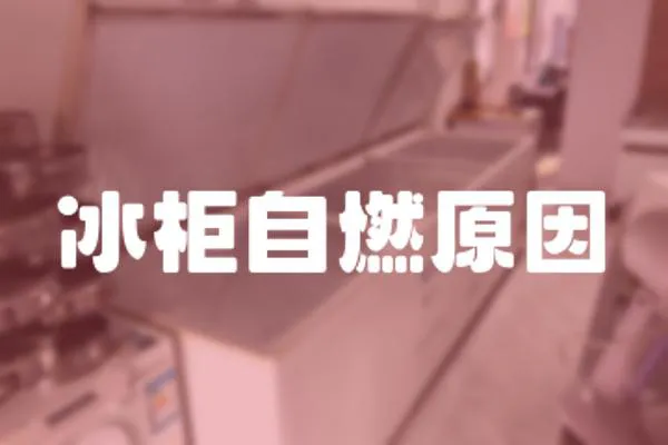 冰柜自燃原因