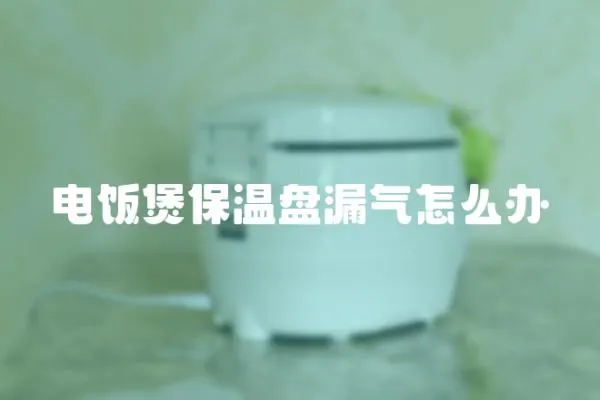 電飯煲保溫盤漏氣怎么辦