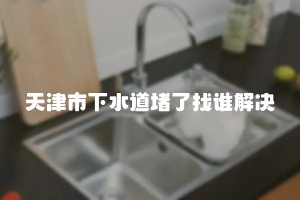 天津市下水道堵了找誰解決