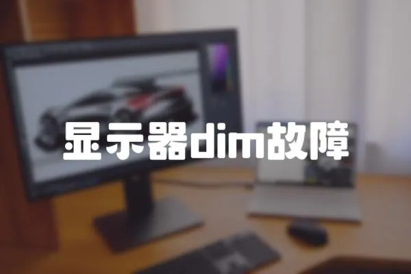 顯示器dim故障