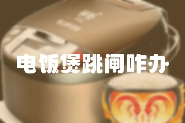 電飯煲跳閘咋辦