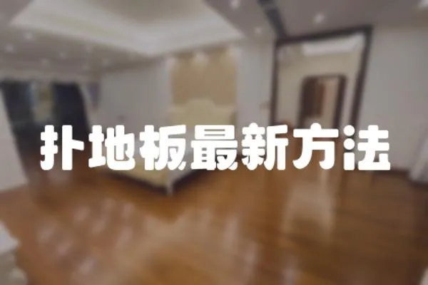 撲地板最新方法