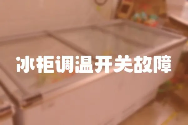 冰柜調溫開關故障