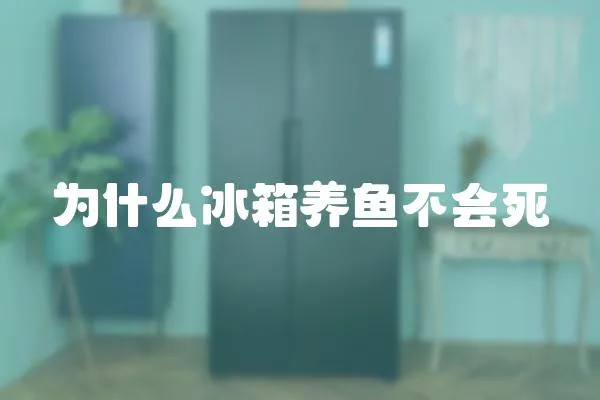 為什么冰箱養魚不會死