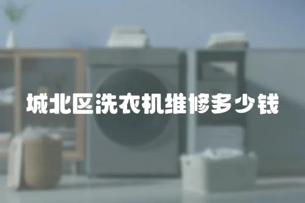 城北區洗衣機維修多少錢