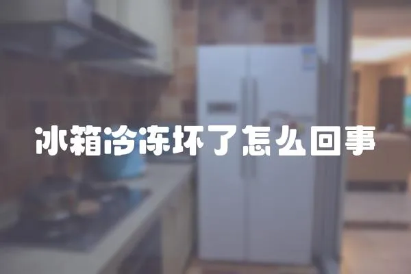 冰箱冷凍壞了怎么回事