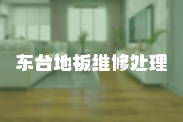 東臺地板維修處理