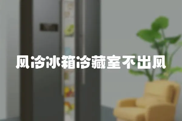 風(fēng)冷冰箱冷藏室不出風(fēng)