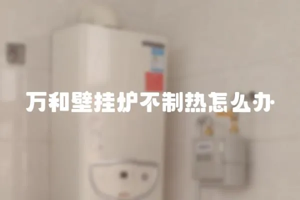 萬和壁掛爐不制熱怎么辦