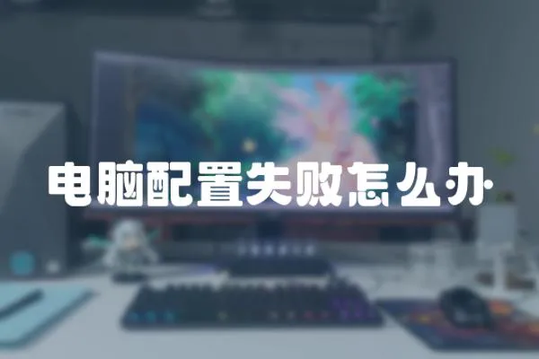 電腦配置失敗怎么辦