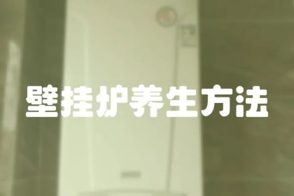 壁掛爐養生方法