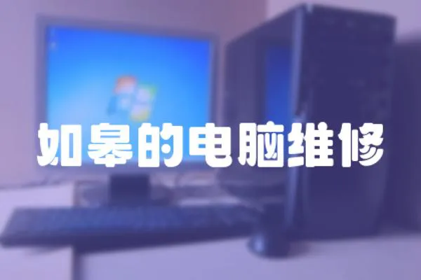 如皋的電腦維修