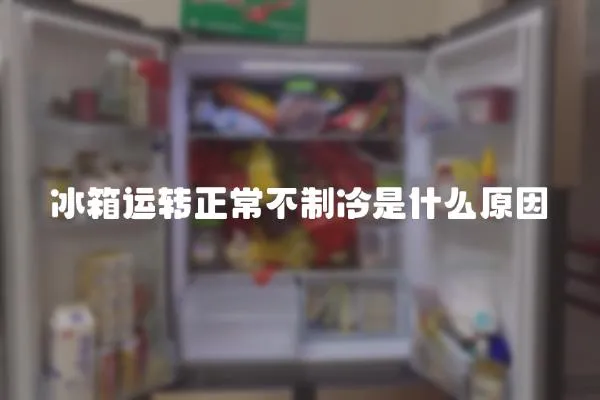 冰箱運轉正常不制冷是什么原因