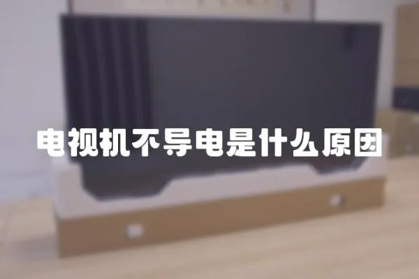 電視機(jī)不導(dǎo)電是什么原因
