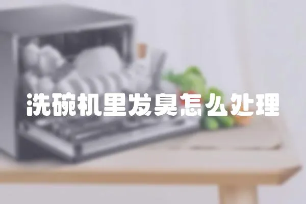 洗碗機里發臭怎么處理
