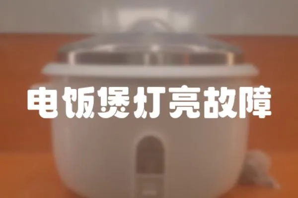 電飯煲燈亮故障