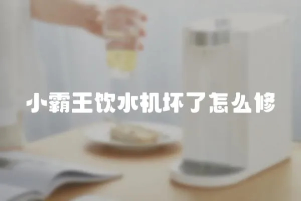 小霸王飲水機壞了怎么修