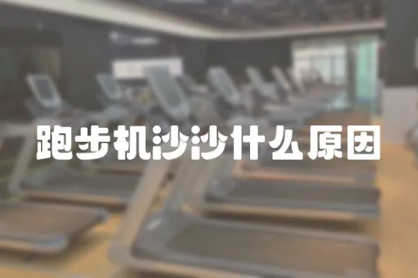跑步機沙沙什么原因