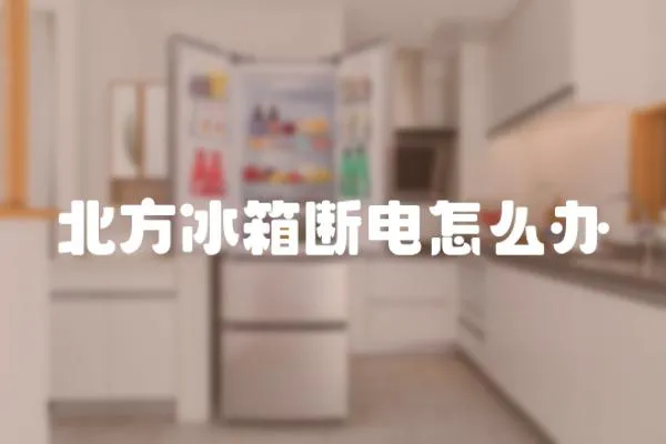 北方冰箱斷電怎么辦