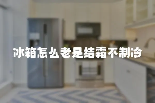 冰箱怎么老是結霜不制冷