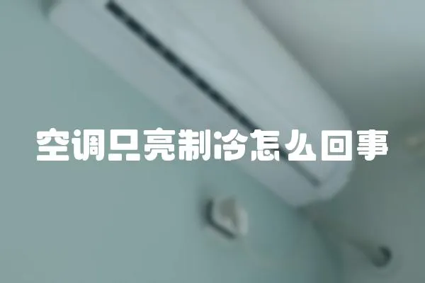空調只亮制冷怎么回事