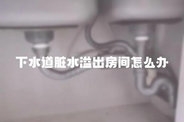 下水道臟水溢出房間怎么辦