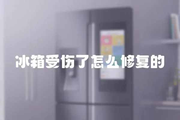 冰箱受傷了怎么修復的