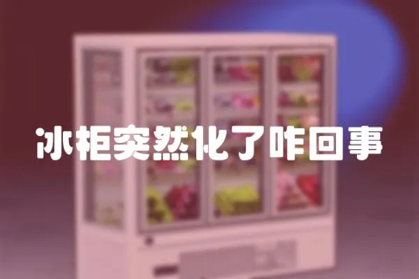 冰柜突然化了咋回事